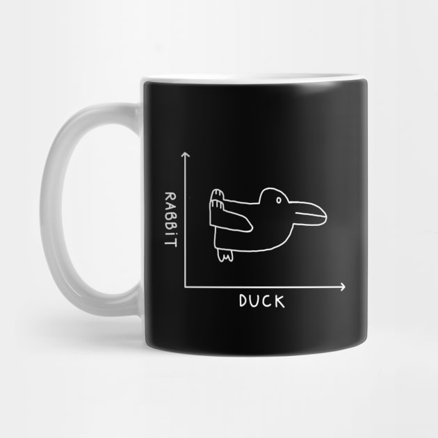 The rabbit–duck illusion 🐰🦆 by Philosophy Shirts